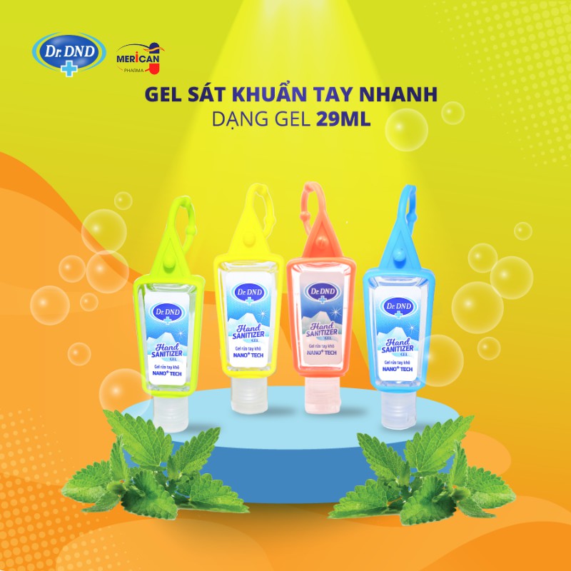 Nước Rửa Tay Khô Diệt Khuẩn Gel Xịt Sát Khuẩn Ion Bạc Thêm Vitamin E Chiết Xuất Hoa Cúc Mềm Mại Da Tay Dr.DnD | BigBuy360 - bigbuy360.vn