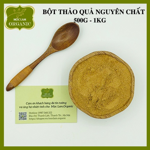 Bột Thảo Quả nguyên chất cao cấp Mộc Lam Túi zíp 500g - 1kg