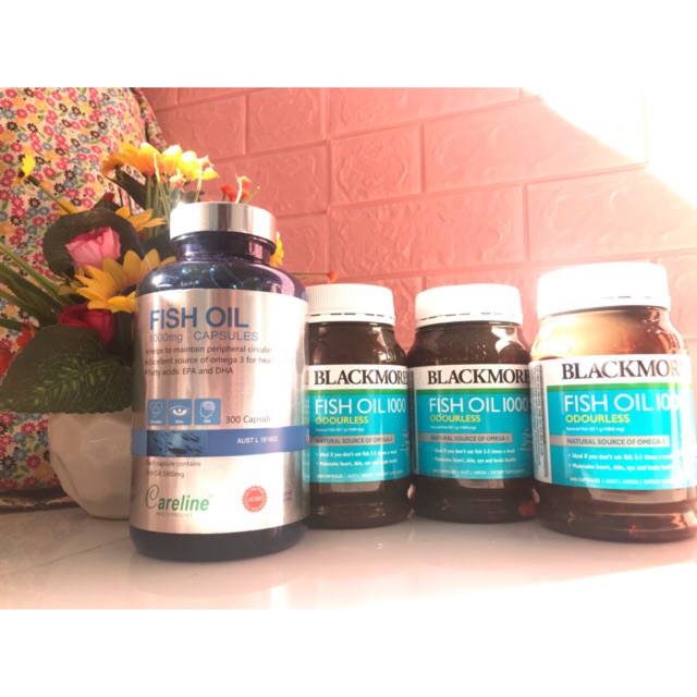 Blackmores Dầu cá 200v k mùi
