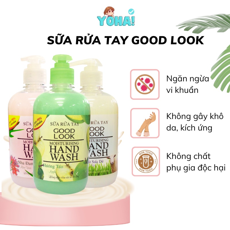 ✅ Sữa Rửa Tay Good Look 500ml