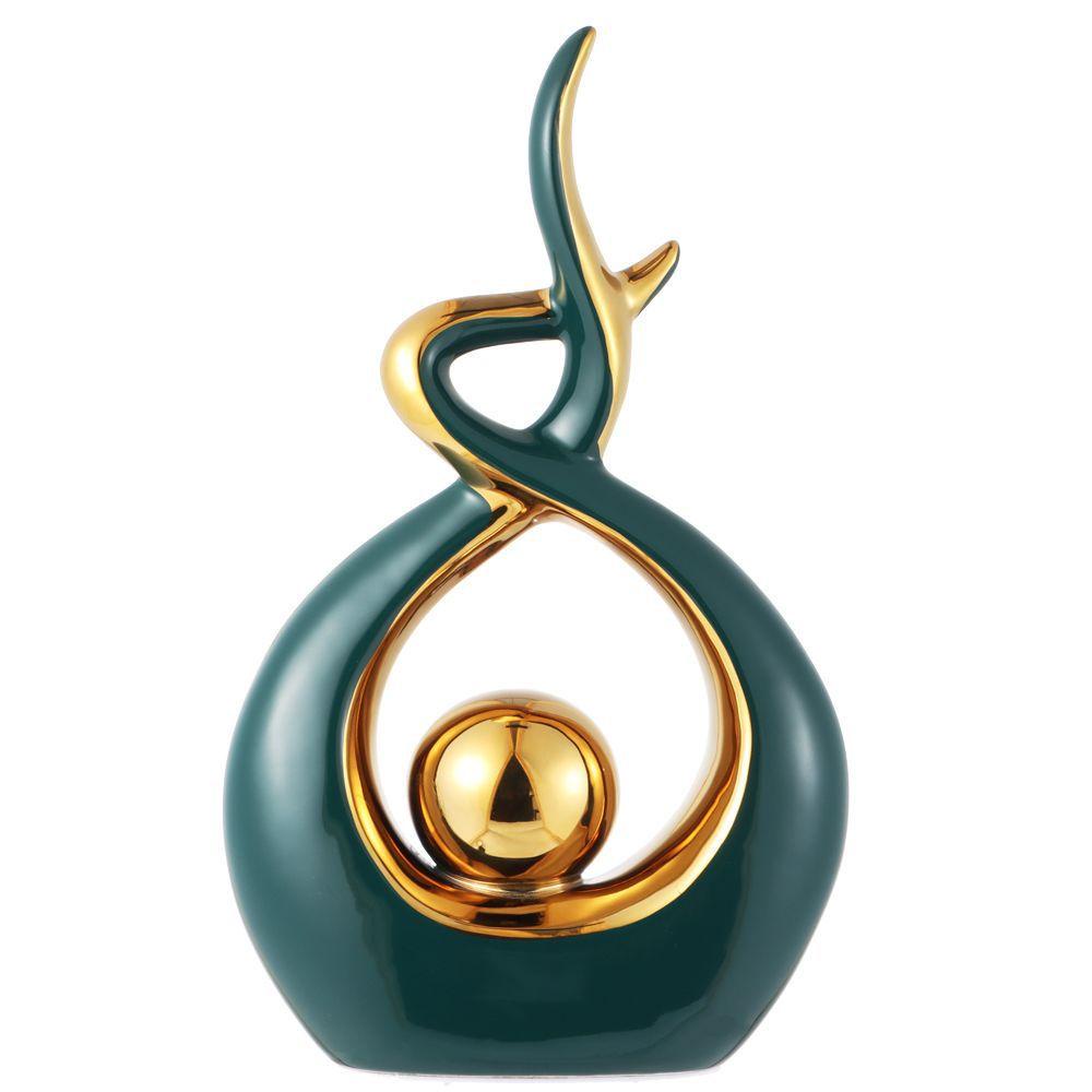 LAKAMIER Tượng Gốm Điêu Khắc Trừu Tượng Sáng Tạo Trang Trí Nội Thất