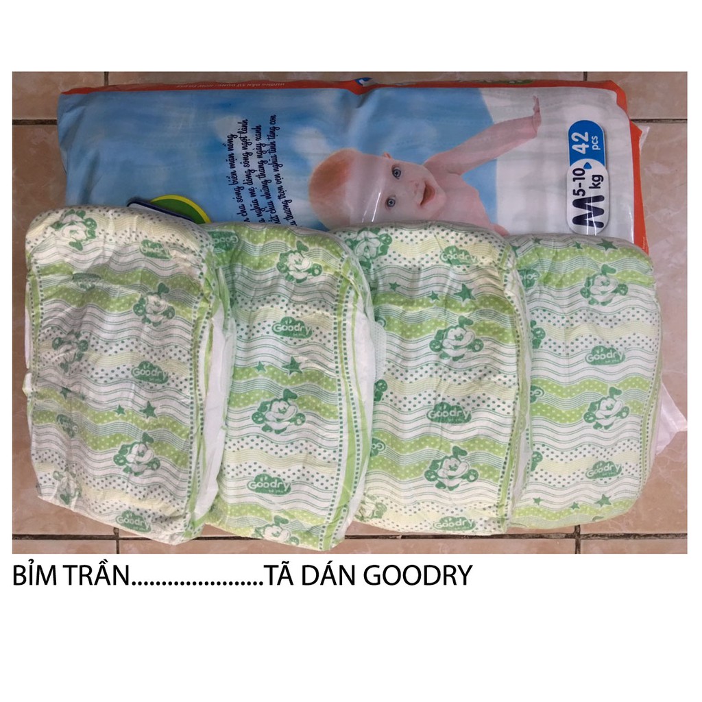 Tã dán Goodry bịch đạị ( S46/M42/L38/XL34).