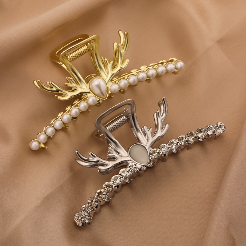 Kẹp Tóc Hình Cá Mập Bằng Kim Loại Chất Lượng Cao