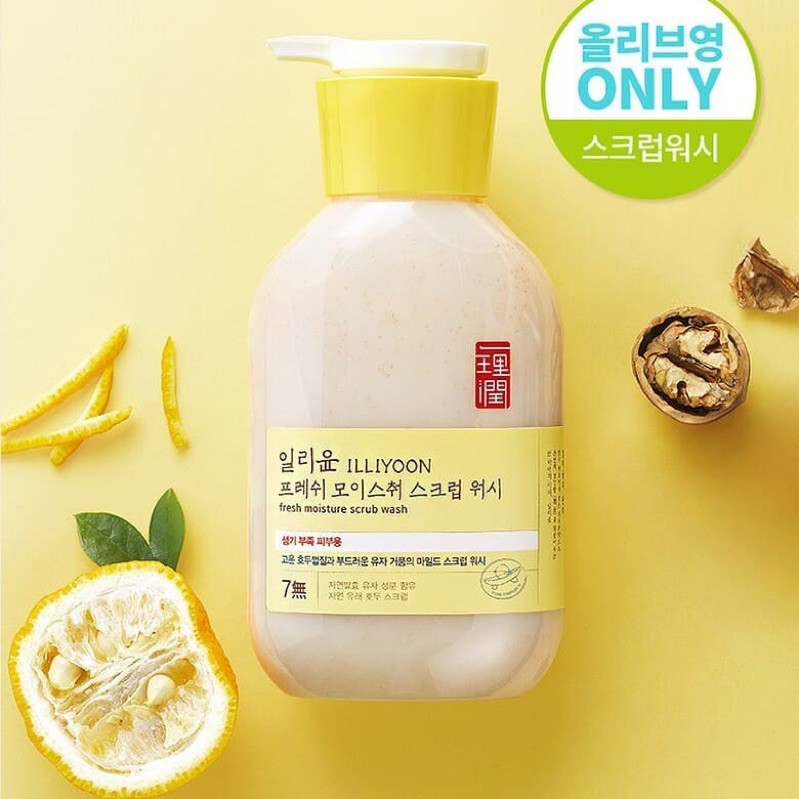 Sữa tắm ILLIYOON fresh moisture body wash