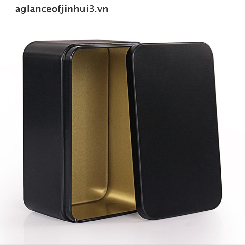 1 Hộp Thiếc Đựng Trà / Bánh Quy / Bánh Quy Bằng Thiếc