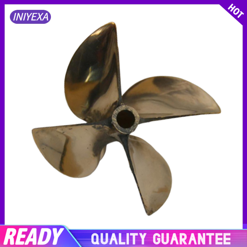 Cánh Quạt 4 Lưỡi 6717 26cc 67mm OD Cho Thuyền Điều Khiển Từ Xa 6.35mm 1 / 4 "