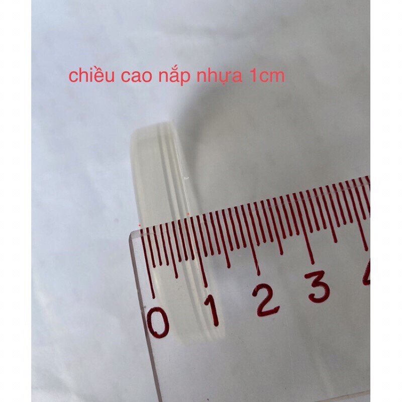 [Bộ 3 Cái - giá 2 K] ⚡️ ⚡️ Nắp Nhựa Cao Cấp Nhựa Dầy- Nắp Hũ Sữa Chua / Puding | BigBuy360 - bigbuy360.vn