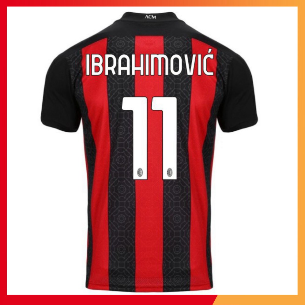 Áo Bóng Đá Ac Milan Đỏ Sân Nhà 20/21 Hàng Thái Xịn - Áo Đá Banh Đẹp ĐÀM SPORT 3