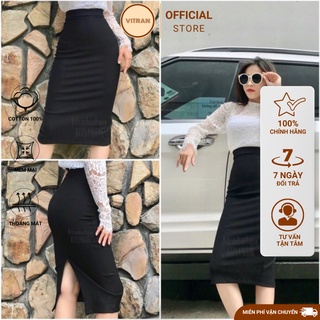 CHÂN VÁY BÚT CHÌ DÁNG DÀI 70CM - CÔNG SỞ