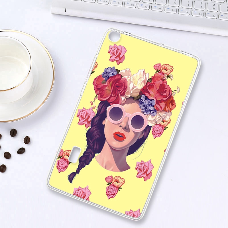 Huawei Mediapad T3 BG2-W09 7.0 inch Covers Printed TPU Painted Tablet Case