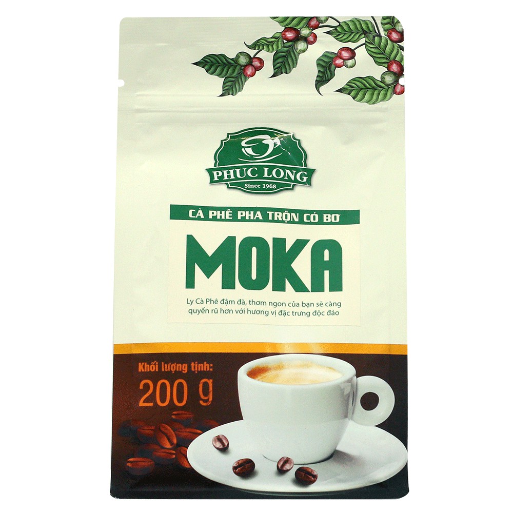 Cà Phê Moka Có Bơ 500Gr - Phúc Long Coffee &amp; Tea