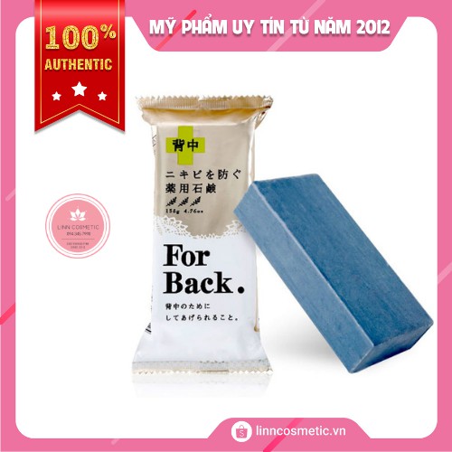 [Hot] [Có bill Nhật] Xà phòng hỗ trợ ngăn ngừa giảm mụn lưng For Back Medicated Soap 135g [Chính hãng]