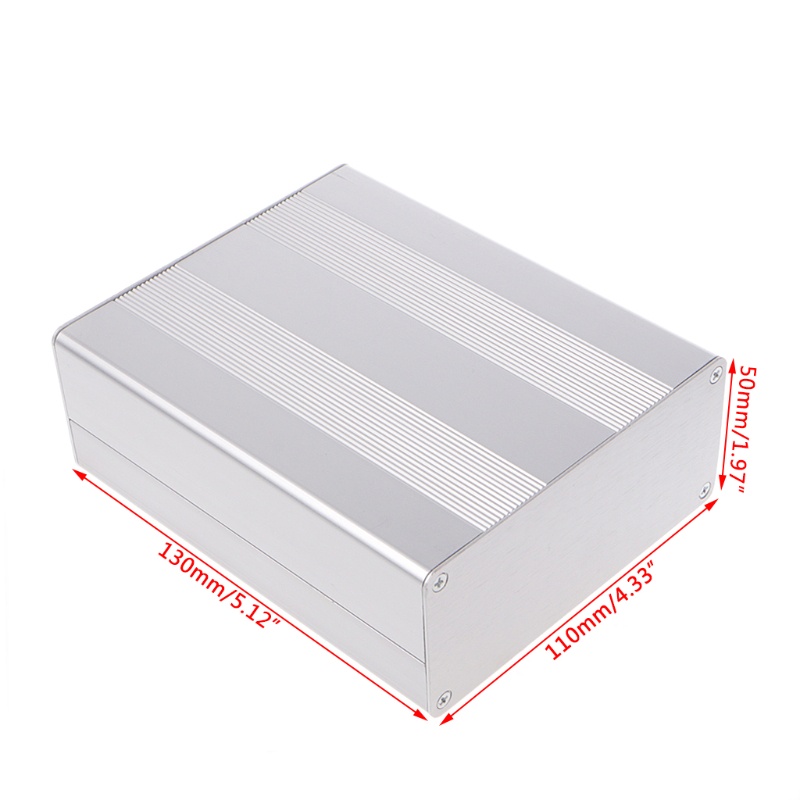 Hộp Nhôm Đựng Linh Kiện Điện Tử DIY 130x110x50m