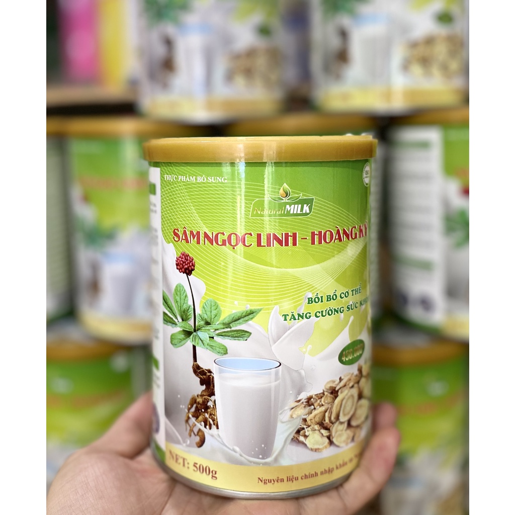 Sữa Sâm Ngọc Linh - Hoàng Kỳ Chính Hãng - Mua 3 Tặng 1