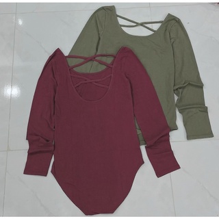 Bodysuit Đan dây lưng xuất dư xịn