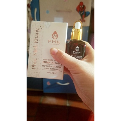 Tinh chất Mờ thâm Minh Khang tặng 1 vòng tỳ hưu mạ vàng