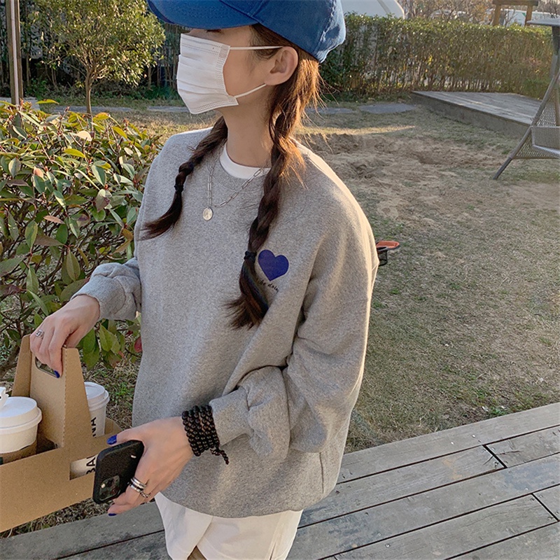 NRVP Áo Hoodie Thiết Kế Đơn Giản Thời Trang Hàn Quốc Cho Nữ