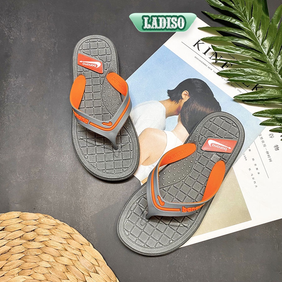 Dép kẹp dép lê cho cả nam và nữ LADISO hàng cao cấp chất liệu xịn xò siêu nhẹ đi cực kì thoải mái TT387