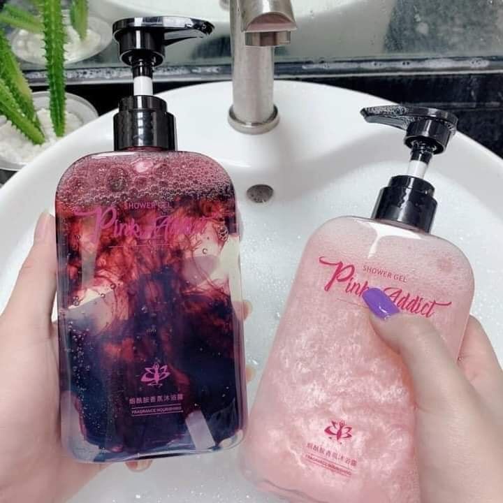 Sữa tắm nước hoa 𝐏𝐈𝐍𝐊 𝐀𝐃𝐃𝐈𝐂𝐓 sữa tắm tự pha DIY Perfume Shower Gel Lylya Store