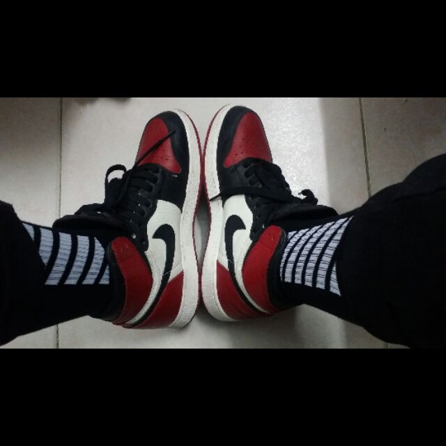 Nike Air Jordan Retro High Bred Toe