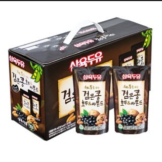 Sữa đậu đen óc chó hạnh nhân hộp 20bịch x 195ml