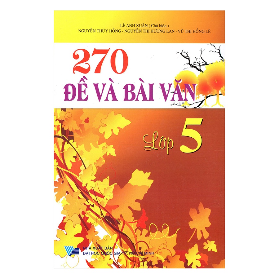 Sách - 270 Đề và bài văn lớp 5