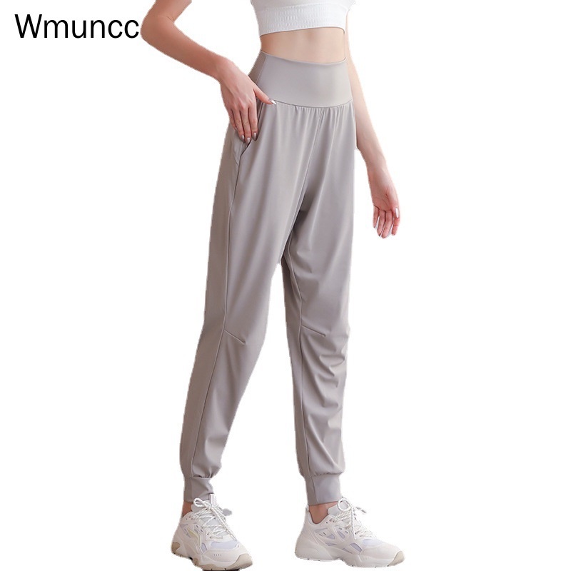 Wmuncc Quần Legging Thể Thao Dáng Suông Chất Liệu Thoáng Khí Mau Khô Thời Trang Cho Nữ