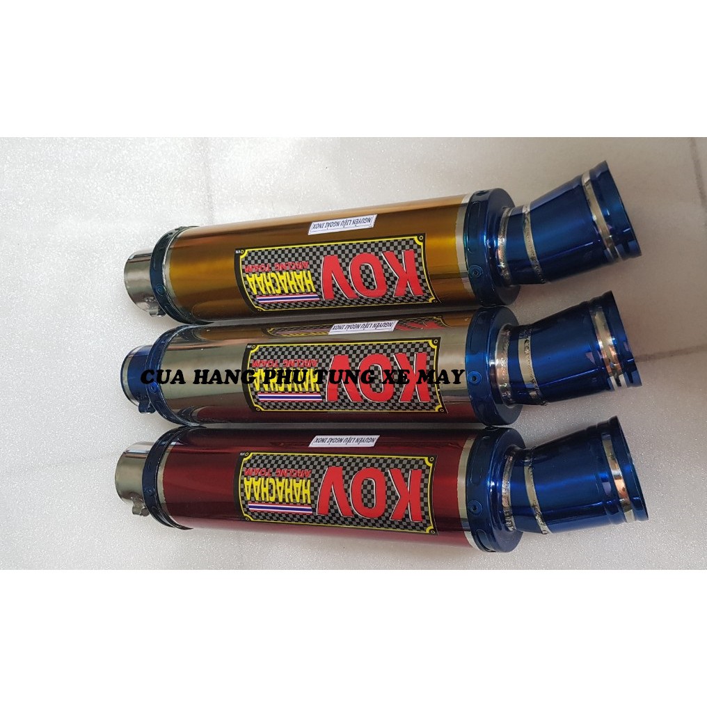 Lon pô KOV tròn - không kèm cổ pô