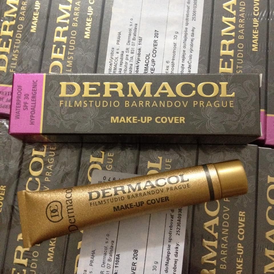 Kem Nền Che Khuyết Điểm Dermacol Make up Cover 30g - Hàng Chuẩn Công Ty