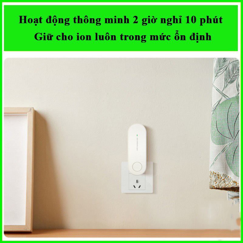 MÁY LỌC KHÔNG KHÍ MINI ❤️FREESHIP❤️ KHUẾCH TÁN ION SẠCH KHÔNG KHÍ ĐẸP DA MOMOMART