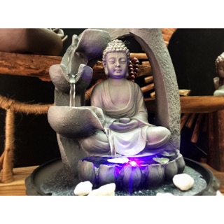 [Sale] Thác nước phong thuỷ Phật thiền