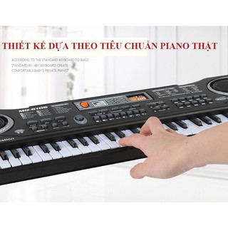 Bộ đàn Piano 61 phím cho trẻ em kèm micro