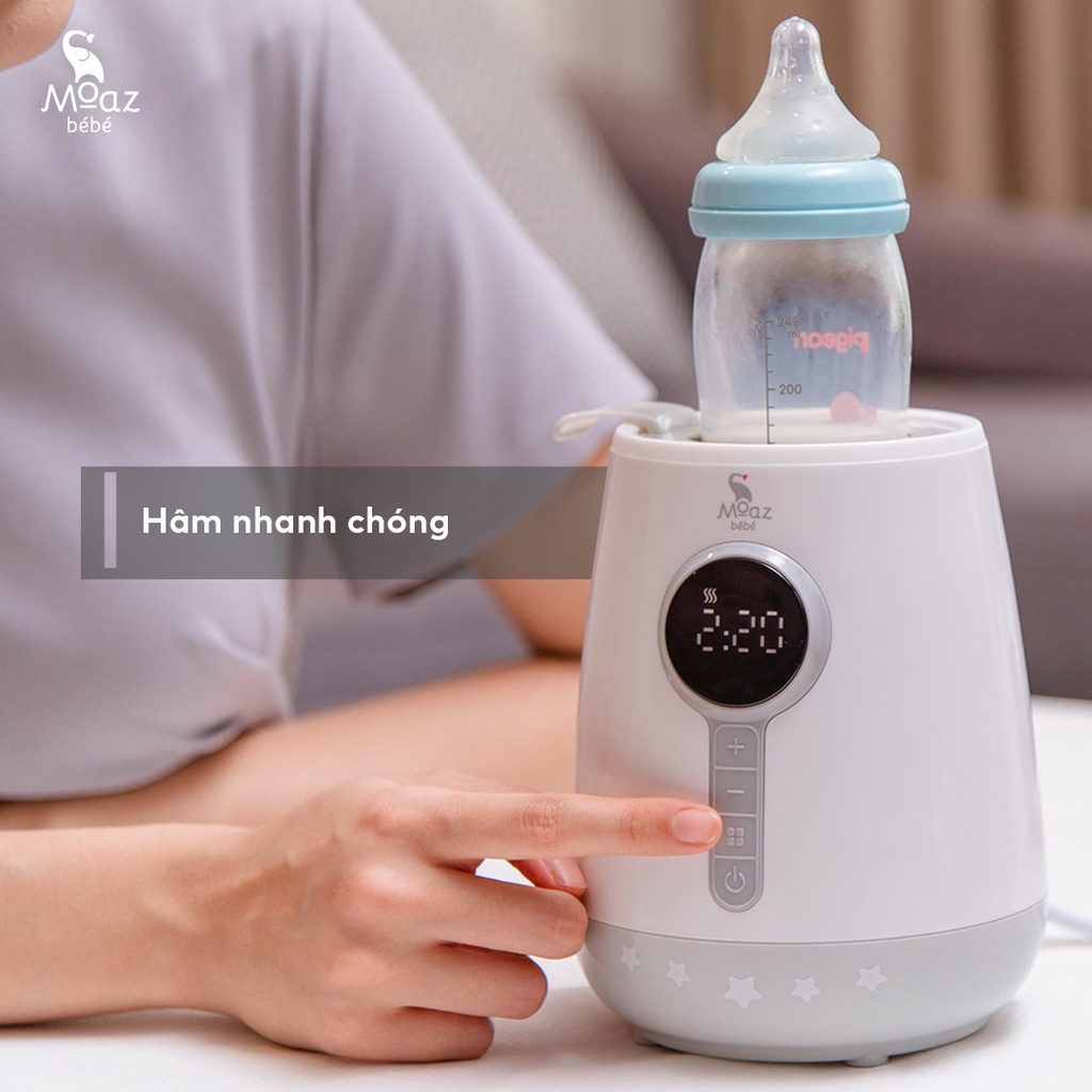 Máy hâm sữa siêu tốc Moaz Bebe MB021