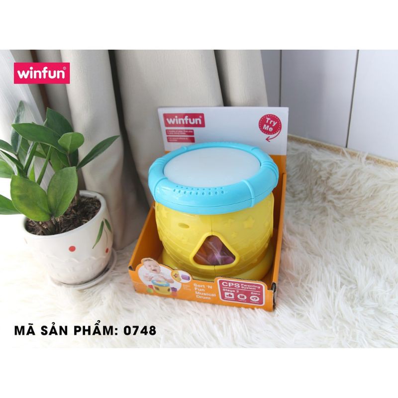 Trống thả hình khối Winfun 0748