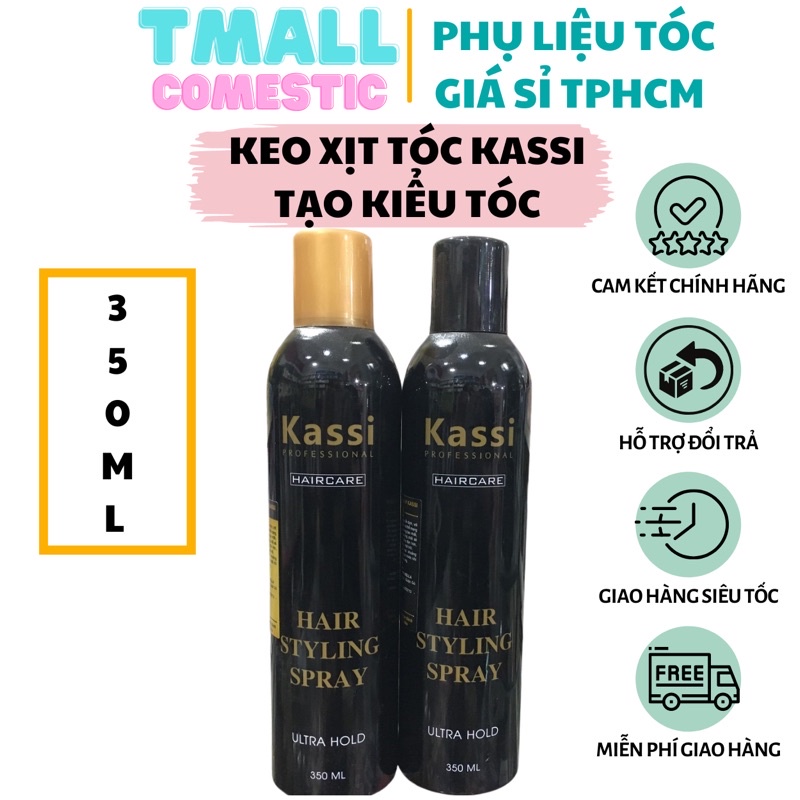 Keo tạo kiểu tóc Kassi Professional Hair Care 350ml