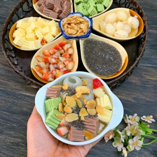 Set nấu chè khúc bạch