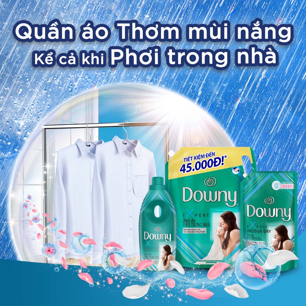 Nước Xả Vải Downy Expert Phơi Trong Nhà Túi 1.5L