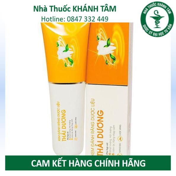 ! Kem Đánh Răng Dược Liệu Thái Dương ! !