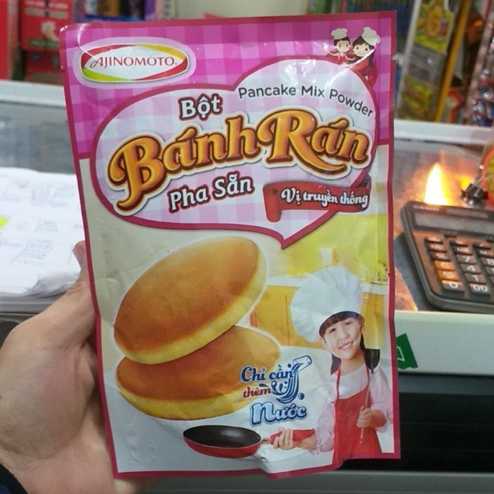 Bột Bánh Rán Pha Sẵn Ajinomoto Vị Truyền Thống 200g