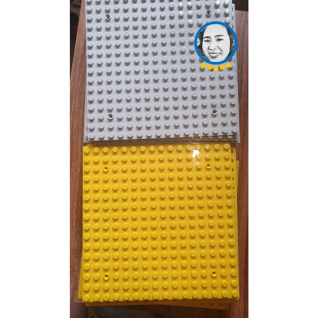 Tấm nền tương thích Lego Duplo nhựa ABS an toàn, hàng mới 100% có thể bắt vít để treo tường