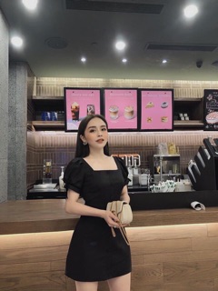 ĐẦM CỔ U HAI TÚI