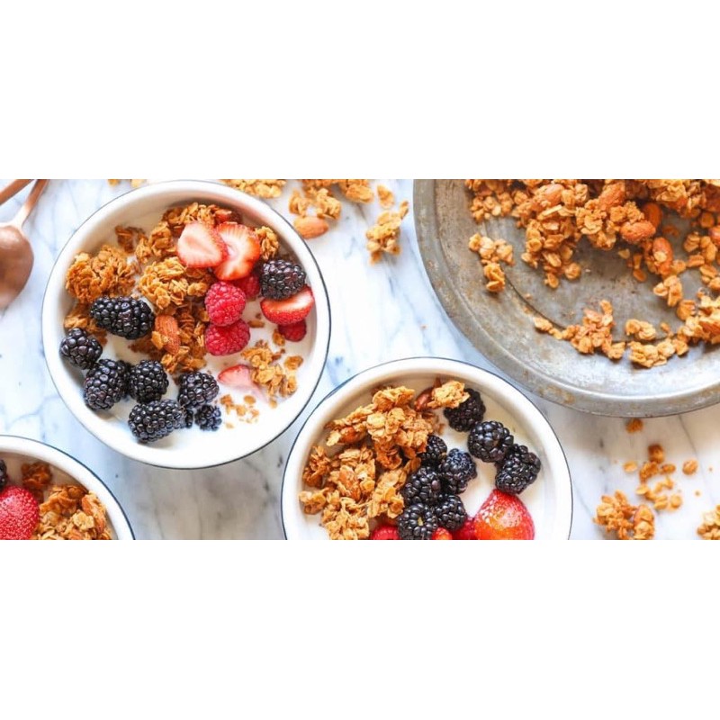 Ngũ cốc Granola mật ong, trà xanh, socola, Đặc Sản Ngon Lạ Đà Lạt