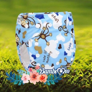 ( GIẢM NGAY 10k ) COMBO 3 TẢ VẢI SIZE M ( bé 3-16kg) BAMBI MIO