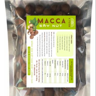 500g hat macca sấy lứt