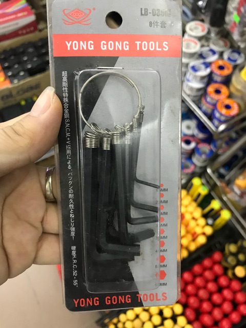 Bộ tô vít lục lăng Yong Gong Tools