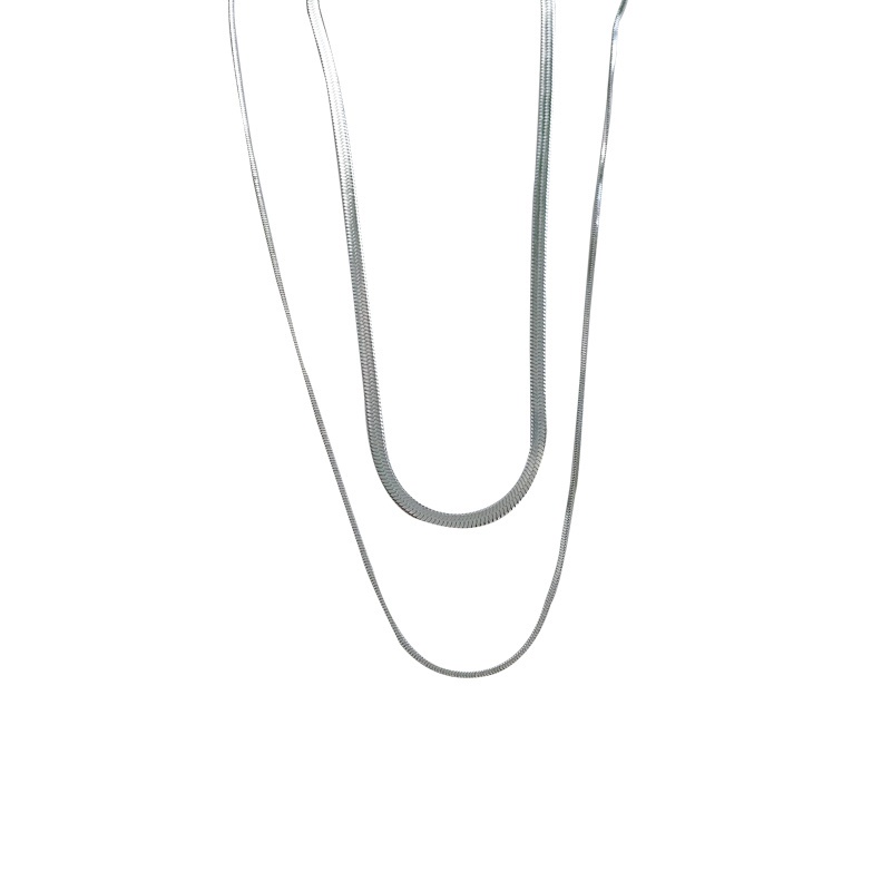 Dây chuyền xương rắn kiểu dáng thời trang Hip Hop