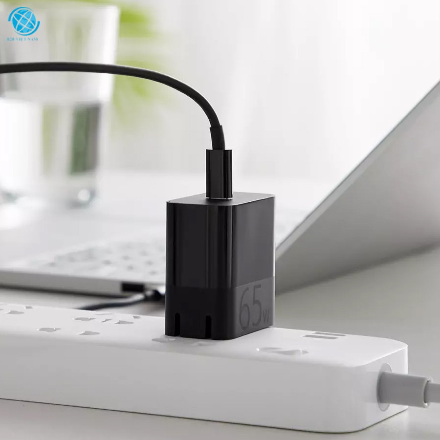 Cốc sạc PD USB-C 65W ( Đen ) ZMI HA712 - chính hãng Xiaomi