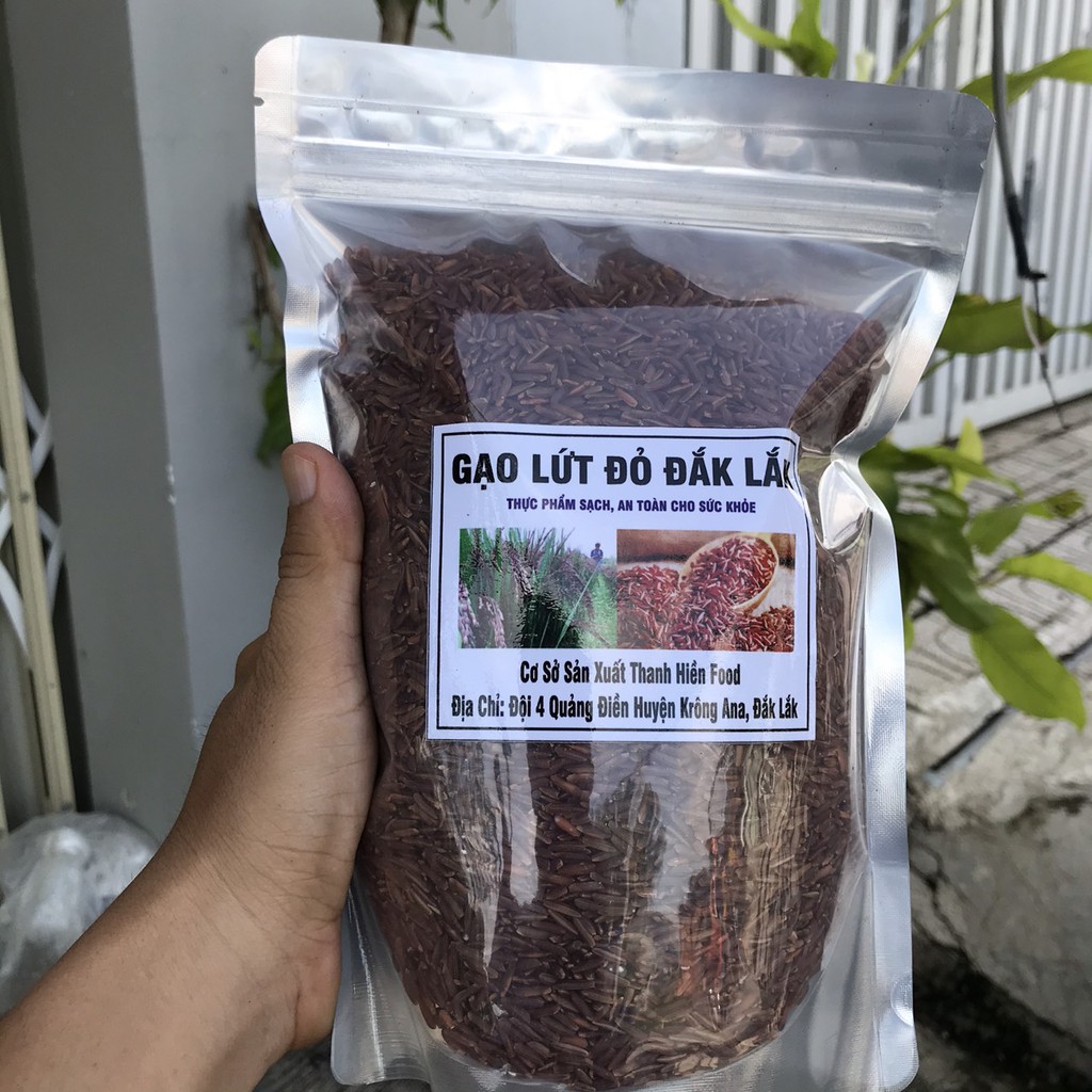 Gạo lứt đỏ, gạo lứt thơm ngon, dẻo mềm cơm. Bịch loại 1 kg | BigBuy360 - bigbuy360.vn
