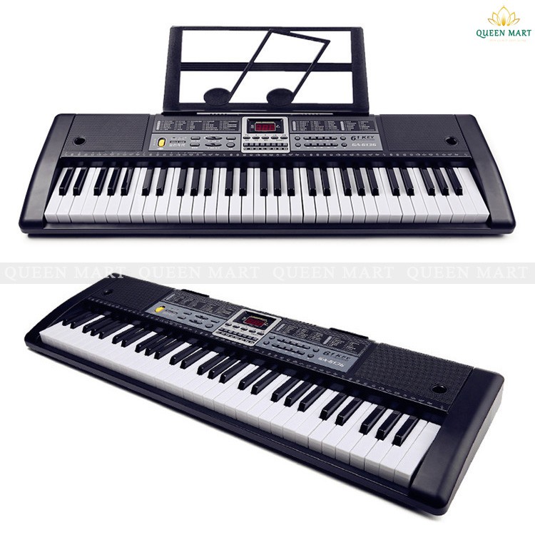 {PHÍM LED + GIÁ ĐÀN} - Đàn Piano Đàn Organ Electronic Keyboard Đàn 61 phím Đàn điện cho người mới học – Q062