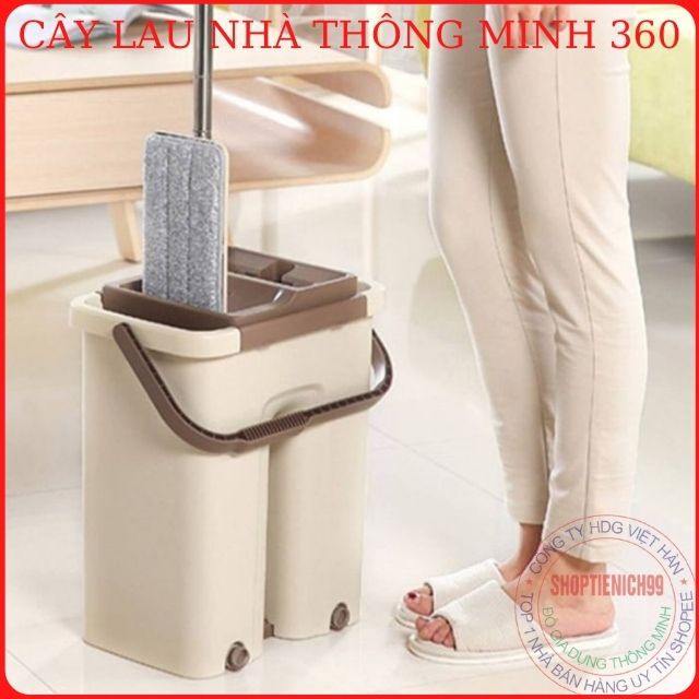 Câu Lau Nhà, Bộ Lau Nhà Tự Vắt Thông Minh 360 Độ Kèm Thùng Và 2 Khăn Lau Nhà Siêu Bền Giá Rẻ Tại Hà Nội.